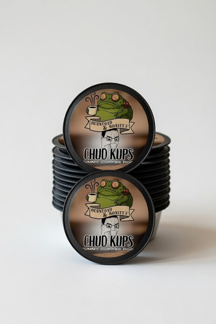 CHUD KUPS 12 Pack Single Serve Coffee Capsules