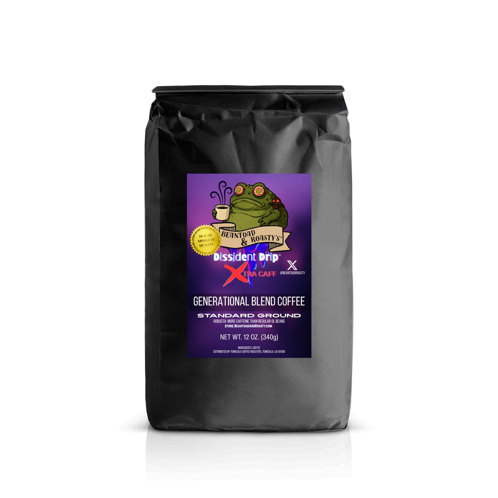 Dissident Drip™ X Caff Standard Ground 12oz. Sack